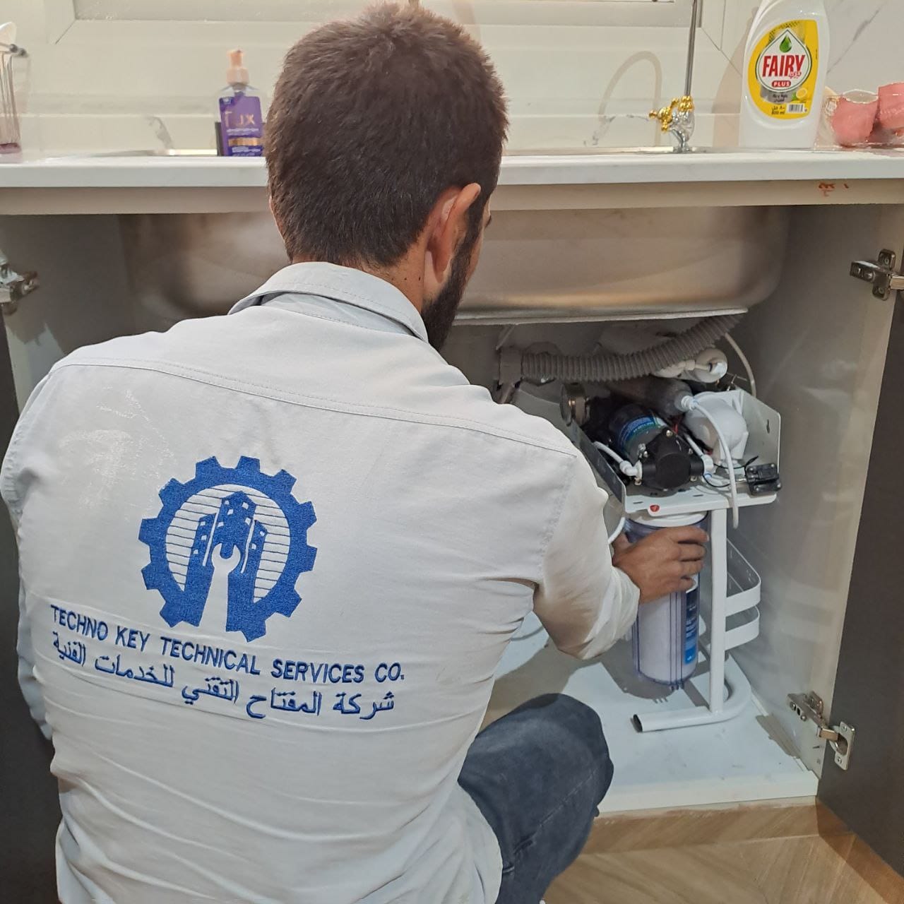 خدمة تركيب فلاتر مياه المطبخ والشرب